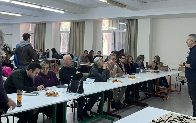 İYTE Mimarlık ve ŞBP Bölümlerinin Ortak Stüdyosu Ara Jürisine Katılım